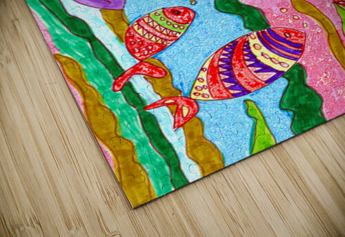 Abstract Fish Catriona Roberts Nature Photography and Designs puzzle