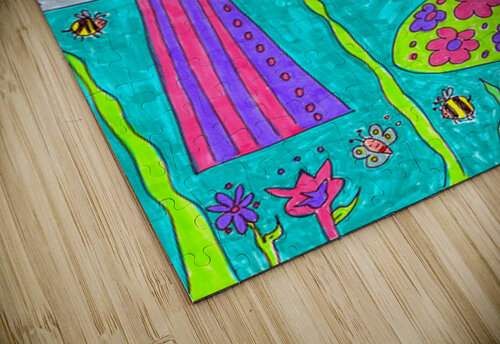 Abstract Village Life Catriona Roberts Nature Photography and Designs puzzle