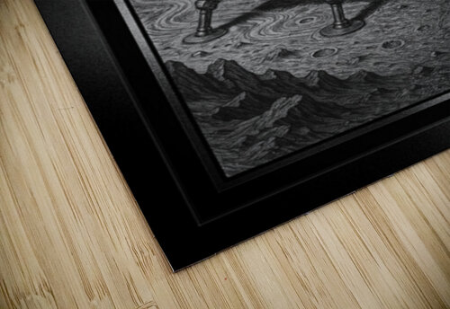 Retro Illustration Of Space Exploration Astounding AI Concept Art by Xzendor7 xzendor7 puzzle