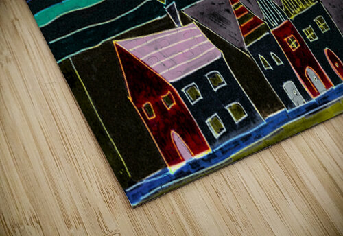 Abstract Village Scene Catriona Roberts Nature Photography and Designs puzzle