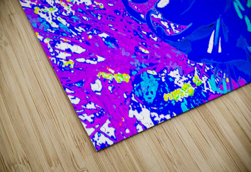 Abstract Blue Lilies                                                                                                                      Catriona Roberts Nature Photography and Designs puzzle