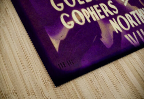 Vintage Minnesota at Northwestern Football Players Art Row One Brand puzzle