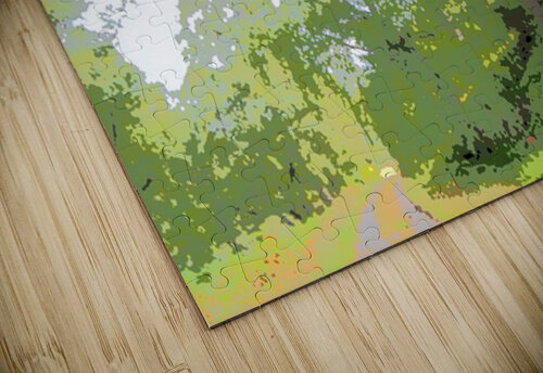 Abstract Forest in the Scottish Highlands                                                                                                                       Catriona Roberts Nature Photography and Designs puzzle