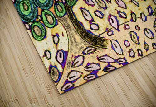 Abstract Whimsical Patterned Forest Catriona Roberts Nature Photography and Designs puzzle