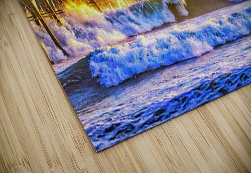 STORMY WAVES  SCRIPTURE Charles Herchert puzzle