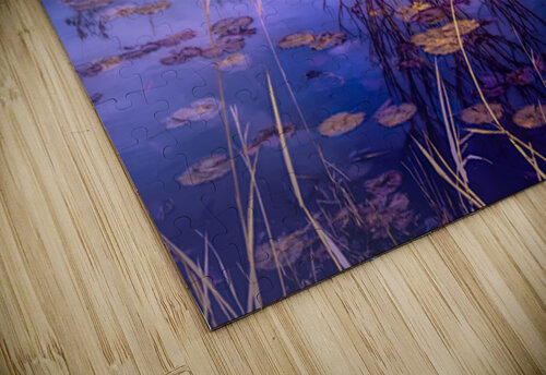 Tranquil Reflections at Dusk Norma Brandsberg Photography puzzle