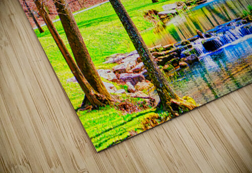 SPLASHING BROOK Charles Herchert puzzle