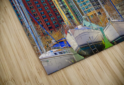 CITY AUTUMN  Charles Herchert puzzle