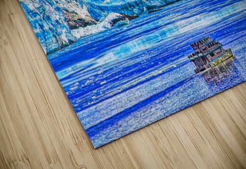 BLUE GLACIER  Charles Herchert puzzle