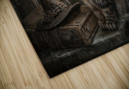 Halloween Cat with Witch Hat Anne Laure GOUPIL puzzle