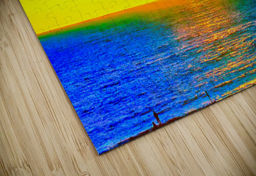 BRILLIANT SUNSET  Charles Herchert puzzle