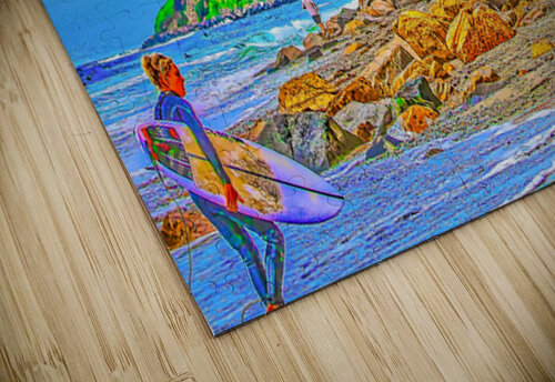 SURFER GIRL  Charles Herchert puzzle