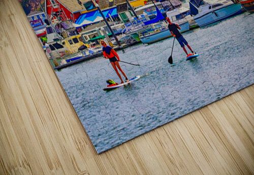 PADDLE BOARDING  Charles Herchert puzzle