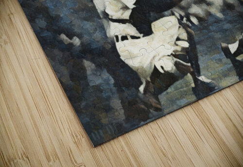 Mickey Mantle Swing Row One Brand puzzle