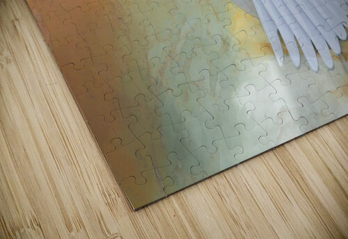 Imminent  White Egret Flight Norma Brandsberg Photography puzzle