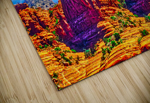 RED MOUNTAIN SPIRES  SCRIPTURE Charles Herchert puzzle