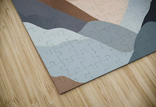 Abstract Mountain Landscape Sihemsoso puzzle