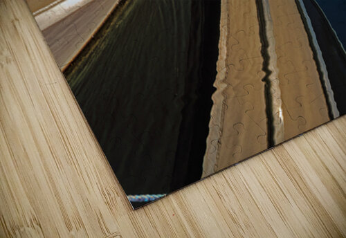 Harbor Boat Abstract Reflection Lisa von Biela puzzle