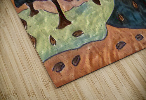 Abstract Autumnal Woodland Catriona Roberts Nature Photography and Designs puzzle