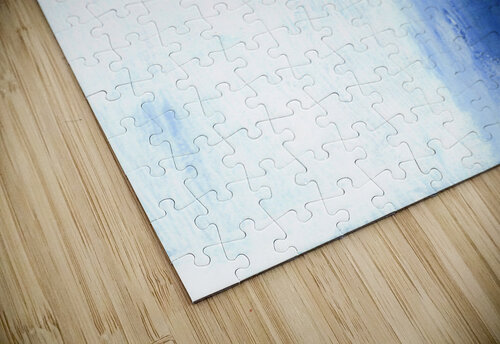 Thinking of you acrylic painting Karen Kaspar puzzle