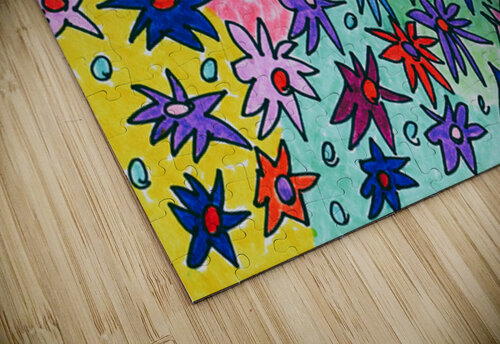 Abstract Colourful Blooms  Catriona Roberts Nature Photography and Designs puzzle