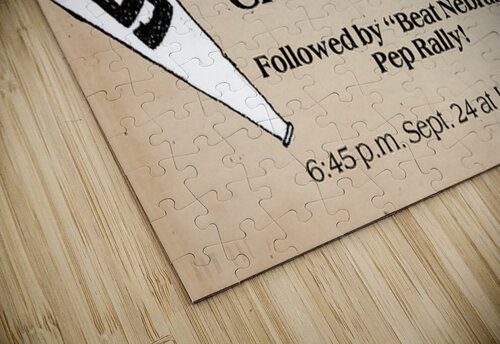 1980s Penn State Soccer Ad Row One Brand puzzle