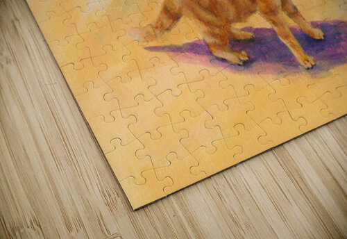 Playful ginger cat Karen Kaspar puzzle