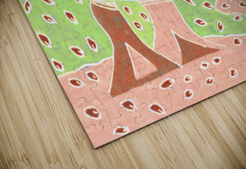 Abstract Forest Scene Catriona Roberts Nature Photography and Designs puzzle