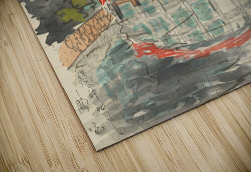 Sumiyoshi Shinto Shrine 1947  Row One Brand puzzle