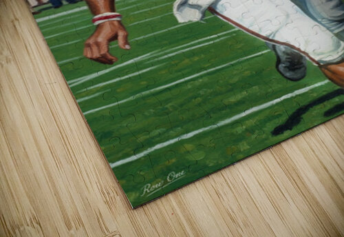 1972 Oklahoma Sooners Football Painting Row One Brand puzzle