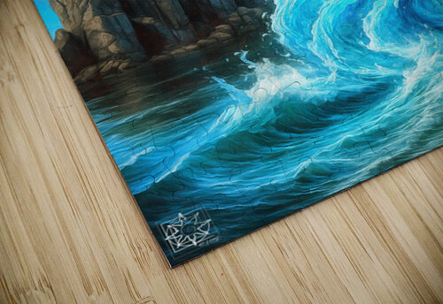 The Water Phoenix ChrisHarrisArt puzzle