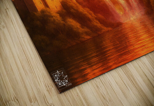 Cambrian Loch ChrisHarrisArt puzzle