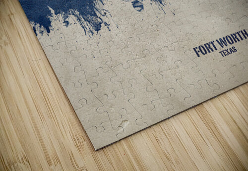 Fort Worth Texas Skyline Michael Tompsett puzzle
