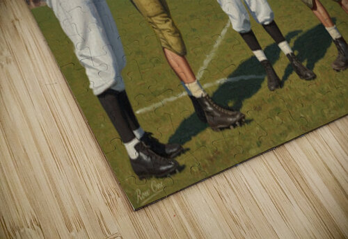 1944 Missouri Tigers vs. Kansas Jayhawks Coin Toss Row One Brand puzzle