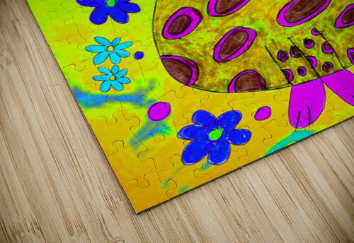 Abstract Colourful Cosmic Cat Catriona Roberts Nature Photography and Designs puzzle