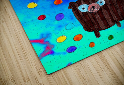 Abstract Cosmic Pugs Catriona Roberts Nature Photography and Designs puzzle