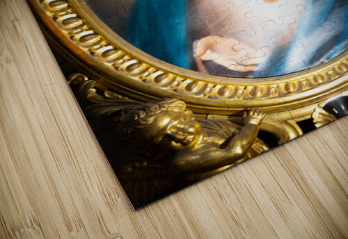 Bologna Italy   San Luca Sanctuary. Heart of Jesus Christ paint Paolo Modena puzzle