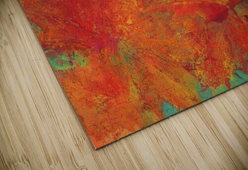 Maple leaves in warm fall colors Karen Kaspar puzzle