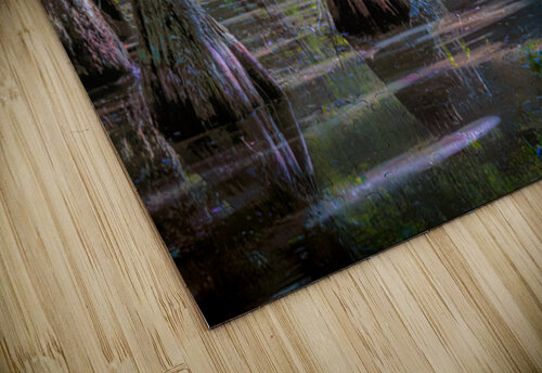 Serene Swamp Landscape with Cypress Trees Norma Brandsberg Photography puzzle