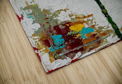 Rose Poker card  Whispers by Hugo puzzle