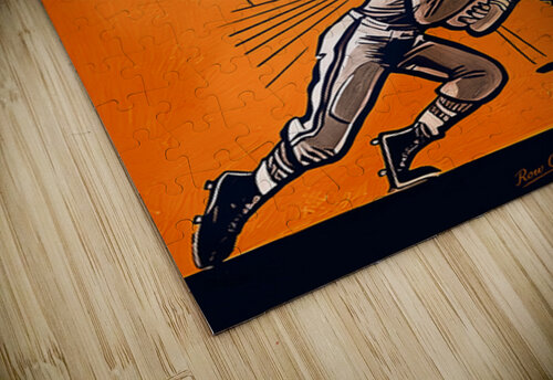 Vintage Chicago Bears Cartoon Remix Row One Brand puzzle