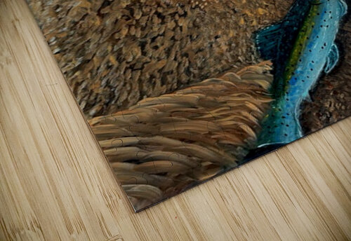 IMG 4307 grizzly bear with fishing pole and a trout Les Smith puzzle