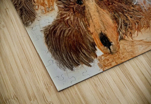 IMG 4317 - Old man And his grizzly bear Les Smith puzzle