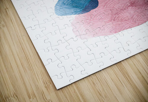 Modern acrylic design. b Towseef Dar puzzle