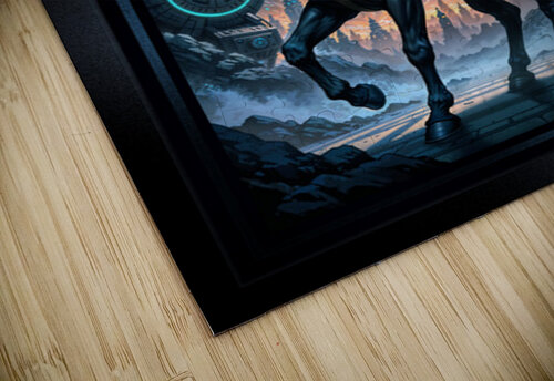 Mylara Wynthra Riding Nyxarion In Gryndorium Captivating AI Concept Art by Xzendor7 xzendor7 puzzle