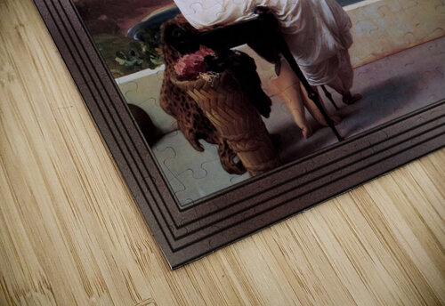 Winding The Skein by Frederic Leighton xzendor7 puzzle