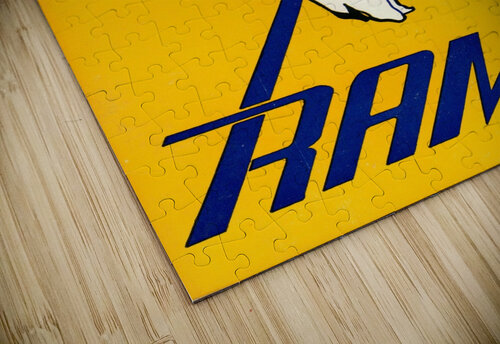 1958 LA Rams Vintage Art Row One Brand puzzle