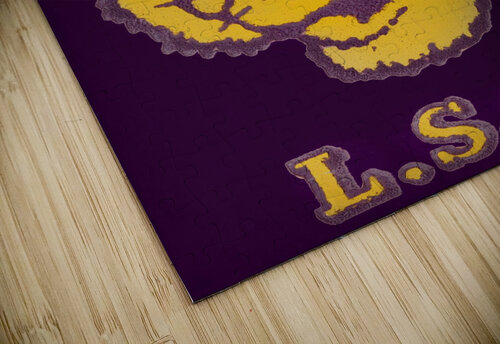 LSU Tiger Vintage Sailor Mike Wall Art  Row One Brand puzzle