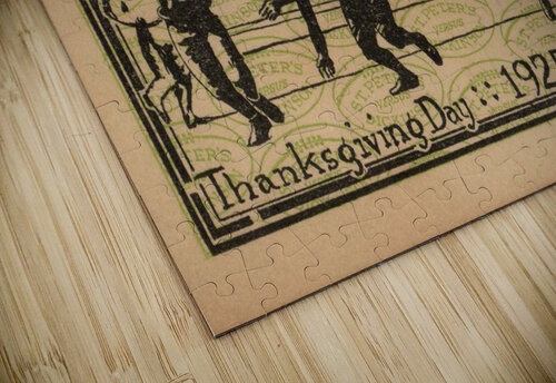 1925 St. Peters Prep Football Ticket Art Row One Brand puzzle
