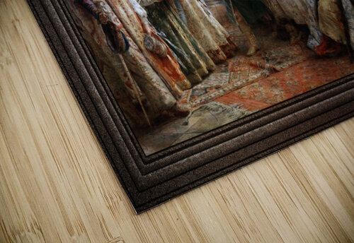 Kissing Custom by Konstantin Makovsky xzendor7 puzzle